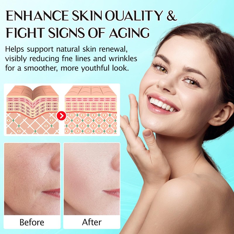 3% Hyaluronic Acid Serum Ultra-Hydrating Vials, 30Pcs Hyaluronic Acid Tubes,