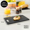 Moritz & Moritz 2-Piece Plastic Chopping Board Set in Granite