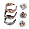VICASKY 3Pcs Elastic Decorative Headbands for Women Multi Function Cloth
