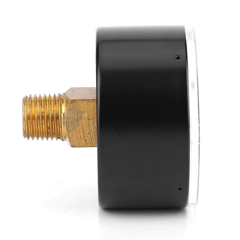 Axial Pressure Gauge, Brass Components 1/4 BSPT Pressure Durability for