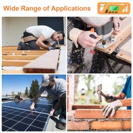 Mulcort Magnetic Digital Angle Meter Absolute and Relative Measurement Angle and Slope Conversion Inclinometer Versatile Clinometer LCD Display with Backlight