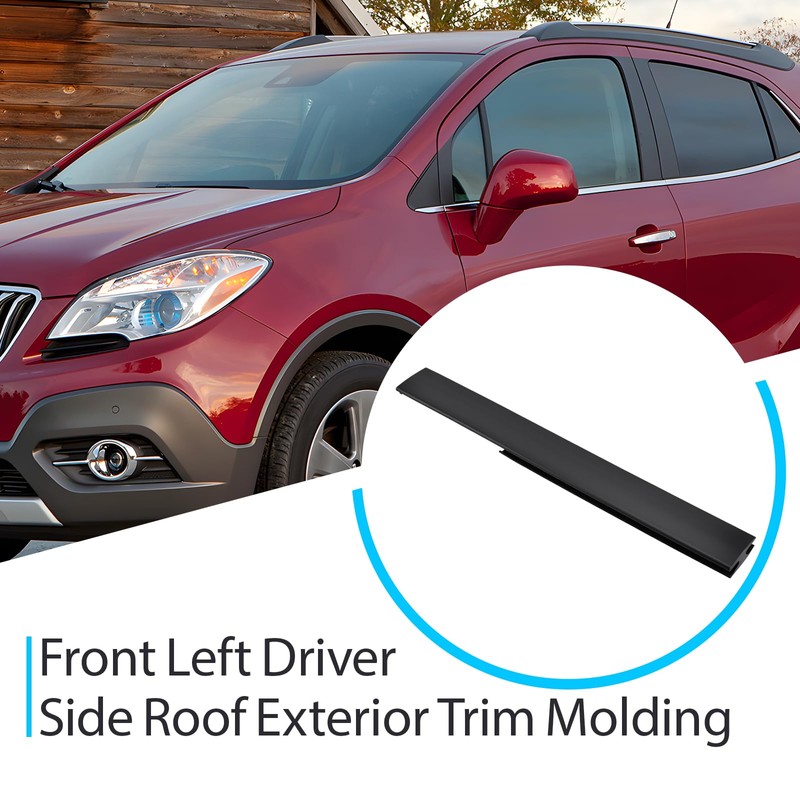 Roof Exterior Trim Molding Front Left Driver Side Compatible with