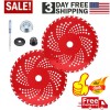 For Husqvarna, For STIH, For STIHL 2 Pack 9"x36T Carbide Tip Brush Cutter Blades Weed Eater Blades for Brush Cutter