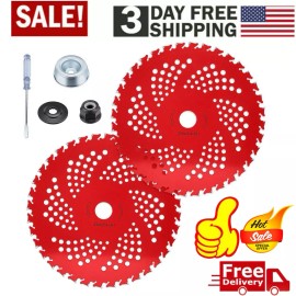 For Husqvarna, For STIH, For STIHL 2 Pack 9"x36T Carbide Tip Brush Cutter Blades Weed Eater Blades for Brush Cutter