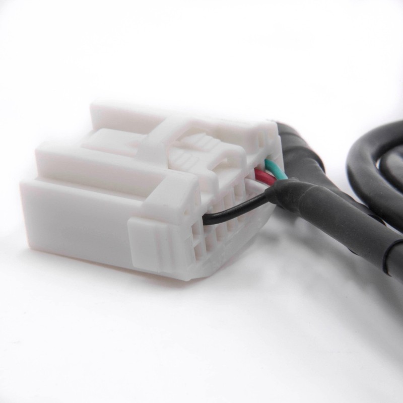 vhbw AUX Audio Adapter Cable Car Radio (120 cm) Compatible