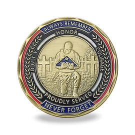 United States Veterans Challenge Coin Bulk Pack of 5 Military Retirement Coin Gift