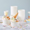 pafnisoin Paper Ice Cream Cups, Pack of 50, Dessert Glasses,
