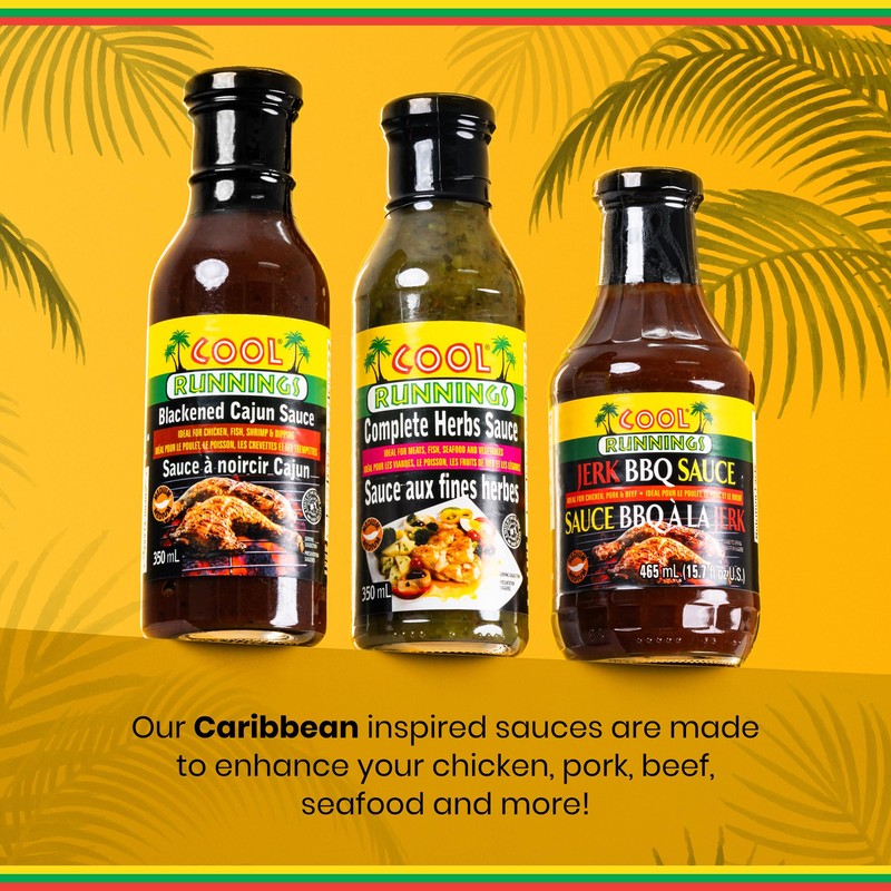 Cool Runnings Jerk BBQ Sauce 465ml - Bold and Smoky
