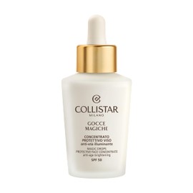 Collistar Gocce Magiche Protettive Spf50, Texture Leggera e Fluida, Illumina e Uniforma il Colorito, Proteggono da Raggi UV/IR e Inquinamento 365 Giorni l'Anno, 50 ml