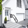 SELEWARE Heavy Duty Wall Mount Handrails for Indoor Outdoor 1-3