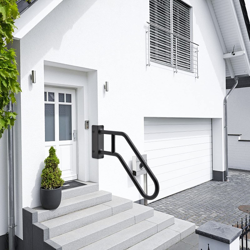 SELEWARE Heavy Duty Wall Mount Handrails for Indoor Outdoor 1-3