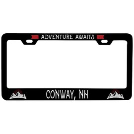 Conway New Hampshire Vanity Metal License Plate Frame