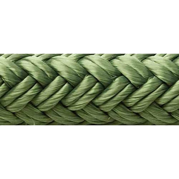 Seachoice Double - braid Dock Line Forest Green, 1/2" X