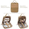 Molle Seat Back Organizer with 5 Pouches, Tactical Seat Covers,