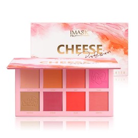 COSLUXE IMAGIC PRO CHEESE PROFESSION 8 COLOR CONTOUR & BLUSH PALETTE 32.8g