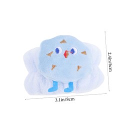 BIUDECO 4Pcs Soft Absorbent Wristband for Face Washing Comfortable Skincare Wrist Band for Shower Spa Elastic Durable Design Present for Women