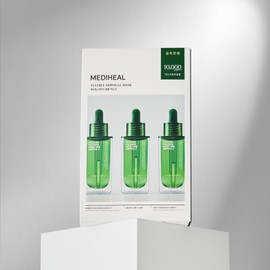 Mediheal Tea Tree Ampoule Mask 10 Sheets / High Concentration Trouble Soothing