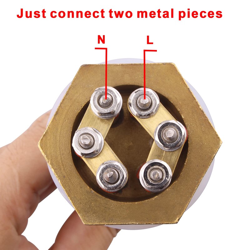 DERNORD 36V Water Heater Element 1200 Watt 1.25Inch Copper Flange