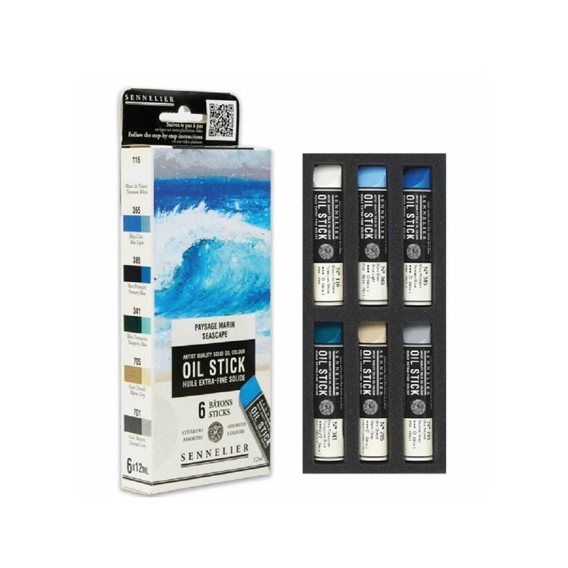 Sennelier Oil Sticks Mini Sticks Landscape and Stumps - Pack