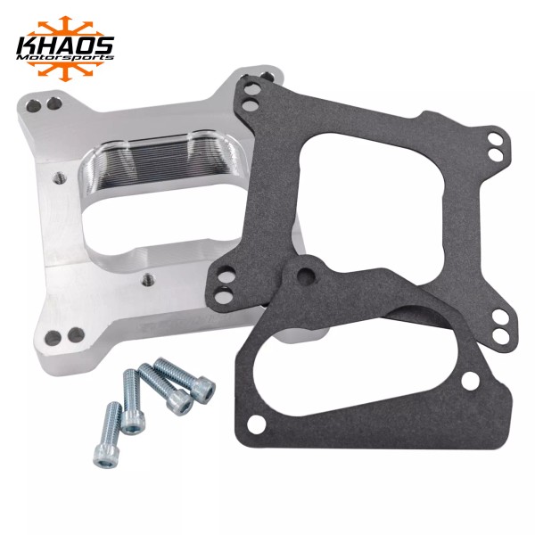Khaos Motorsports Chevy TBI Onto Holley Edelbrock 4 Barrel Intake