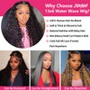 Jumida 24 Inch 13x6 Lace Front Wigs Human Hair Water