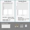 NUTRO CHILL Blackout Window Blinds Cordless, Spring System Window Shades