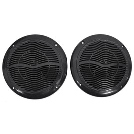 Rockville Pair Rockville RMC65B 6.5" 600 Watt Waterproof Marine Boat Speakers 2-Way Black