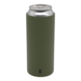 CB Japan Can Holder Green 500ml Thermal Insulated Stainless Steel Vacuum Insulated CAN GOMUG