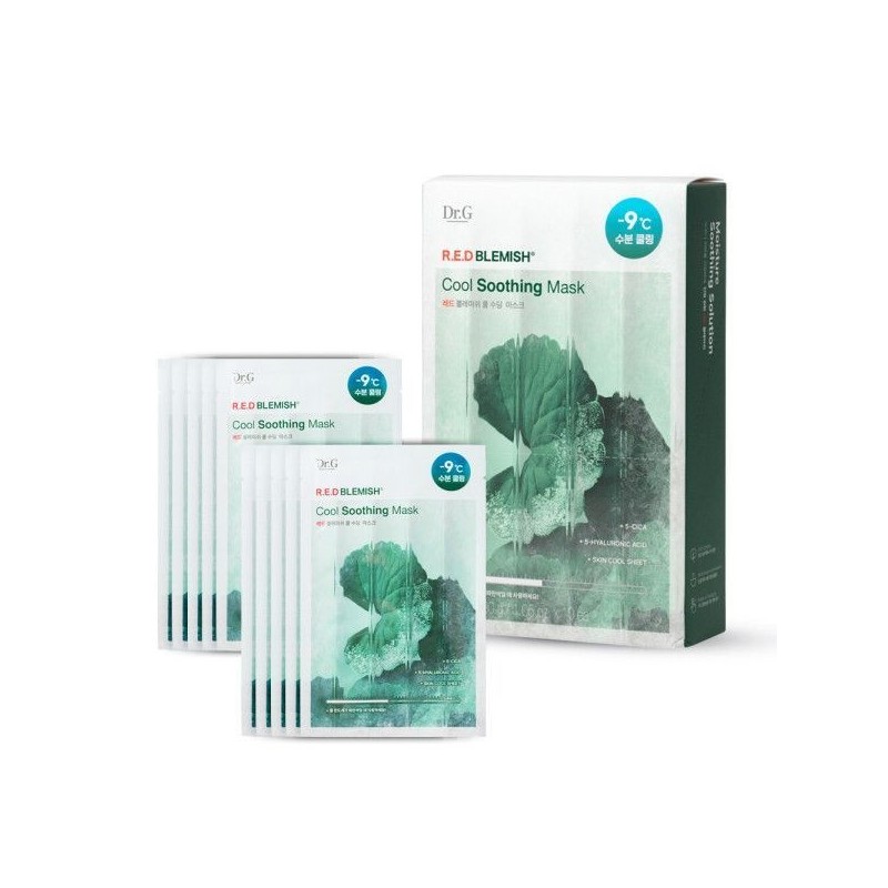 Dr.G Miracle House Red Blemish Cool Soothing Mask Set of