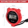 Generic Sport Stopwatch Timer, Lap Split Digital Stopwatch, Outdoor Large