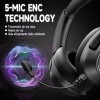 Audifonos Gamer Inalambricos Bluetooth De Diadema , Anc , Microfono