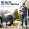 Pressure Washer Spray Gun for Car Cleaning – Adjustable Wand
