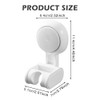 Wall Mounted Shower Head Holder, Universal Adjustable Replacement Hand Suction
