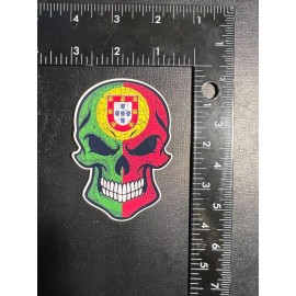 CJB Design Co Portuguese Skull Sticker – 3.25" Premium Vinyl Decal for Cars, Laptops, and More