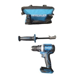 20V Brushless Cordless 1/2 in. Compact Drill/Driver compatible with Hercules with 16 inches Tool Bag - Battery and Charger Sold Separately