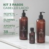 Vittale Kit 3 Pasos Crecimiento Reparador Cabello Lacio