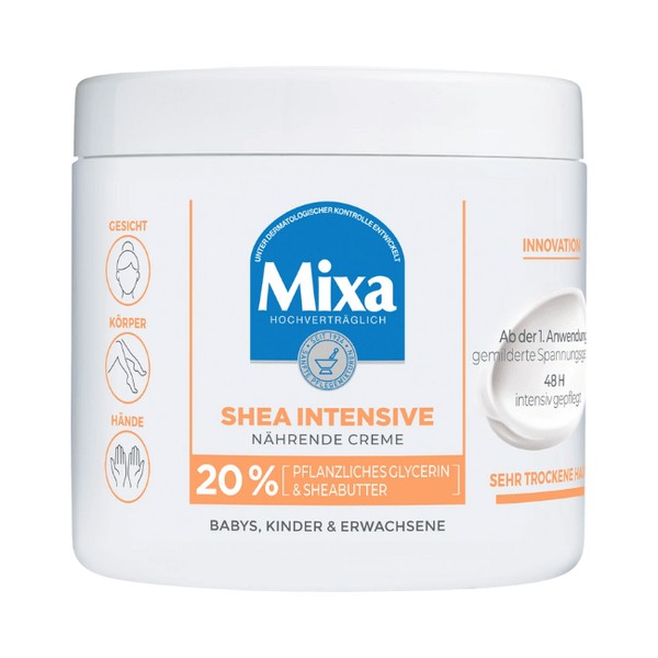 Mixa Pflegecreme Shea Intensive 400 ml