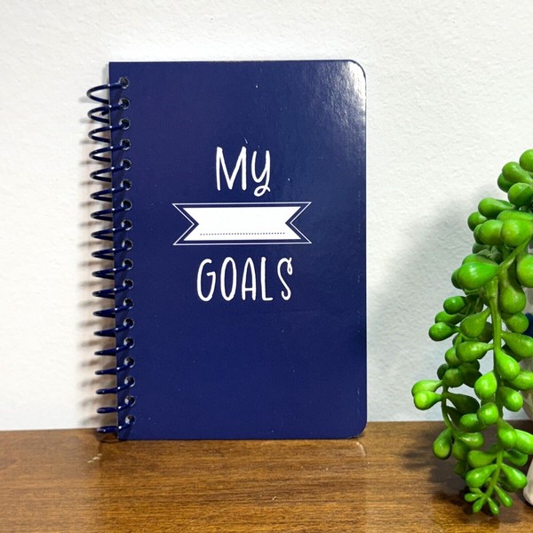 Old East Main Small Notebook Spiral 4x6 Journal Goal Setting