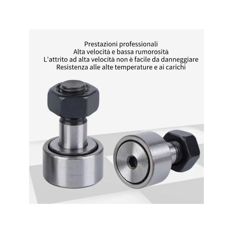 2pcs KR16/CF6 Needle Roller Bearing Cam Follower Needle Roller Bearing