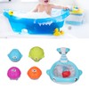 Floating Squirts Animal Toys Set Fishing Net Bath Toy Sets