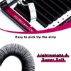KOLYBEL Eyelash Extensions Cashmere Easy Fan Lashes 0.03 Thickness C