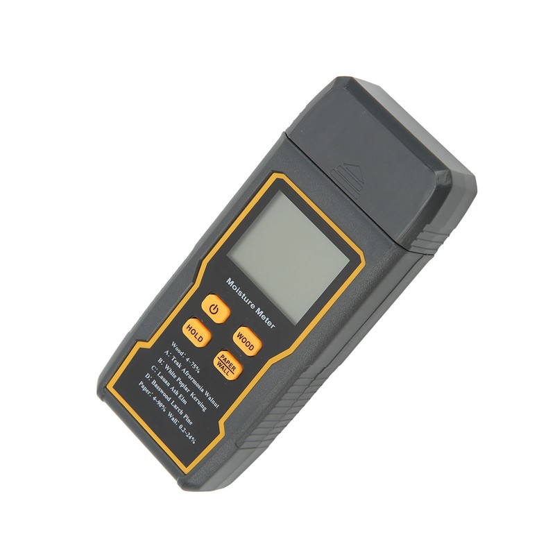 Pin Type Digital Moisture Meter 4 Measurement Modes Backlight LCD