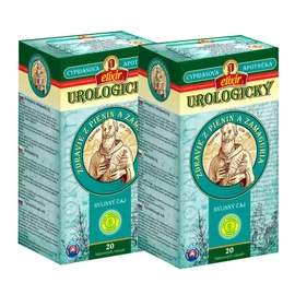 Cyprian Urological Tea | Urinary Tract Problems - Kidneys & Bladder. Pure Natural Herbal Tea Grown in Europe (2 Packs, 40 Tea Bags, 80g)