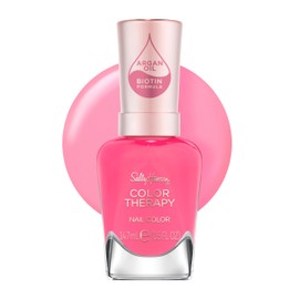 Sally Hansen Color Therapy™, Sweet Resilience, Argan Oil, Long Lasting, Healthy Nails, Pink Nail Polish