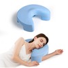 TMVAP Side Sleeper Pillow for Adults, Ergonomic Memory Foam Pillow