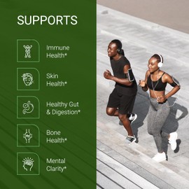 Pure Moringa Capsules for Women & Men | 120 Count Green Antioxidant Natural Superfood | Maringa Oleifera Supplement | Supports Immune, Skin, Bone & Gut Health