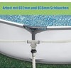 T-Piece Pool Hose Connector Diameter 32 mm to Diameter 38