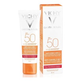 Protector Solar Facial Vichy Capital Soleil Anti-edad Spf 50                                                                                          