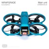 WRAPGRADE Skin Stickers Compatible with DJI Avata 2 (Caribbean Blue)