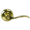 Yale Security NRE3 Norwood Entry Lever Handle, Polished Brass